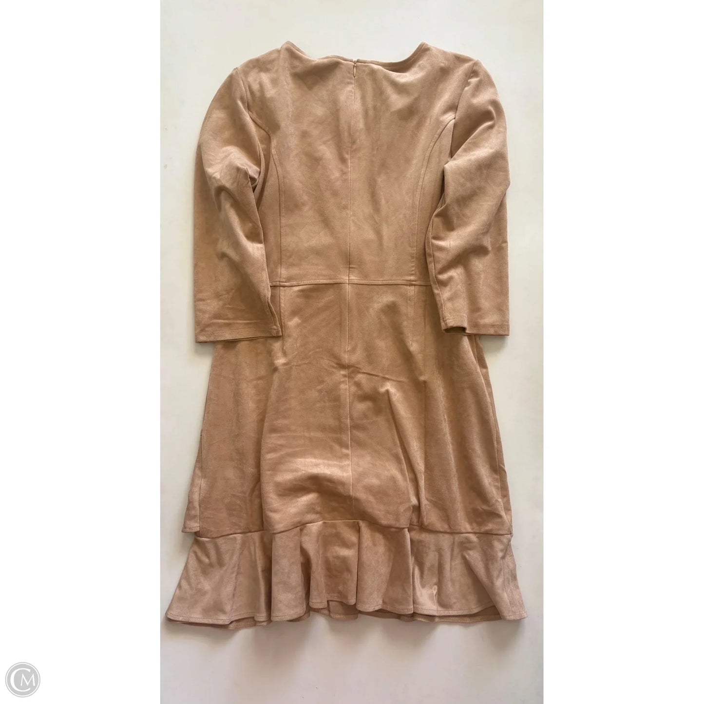 Dress Party Midi By Aryeh In Tan, Size: L