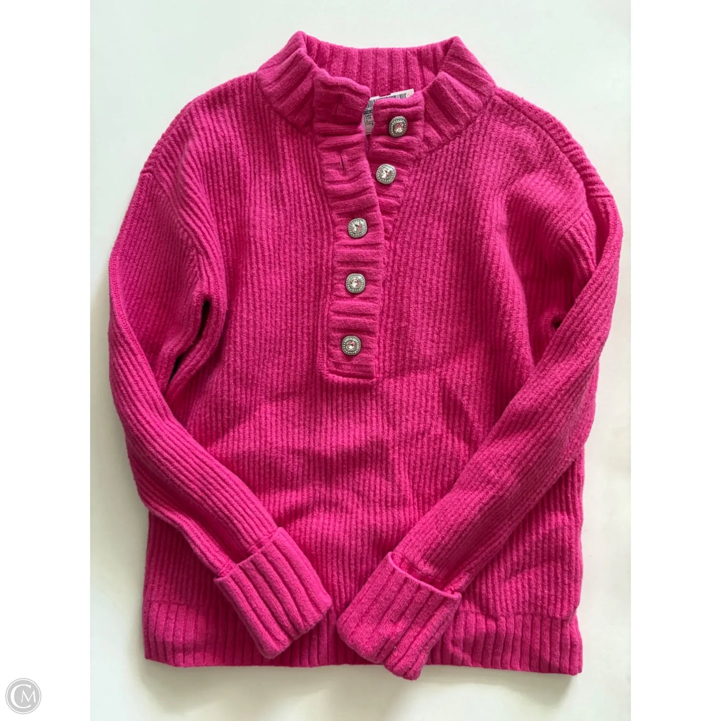 Sweater By Talbots In Pink, Size: S