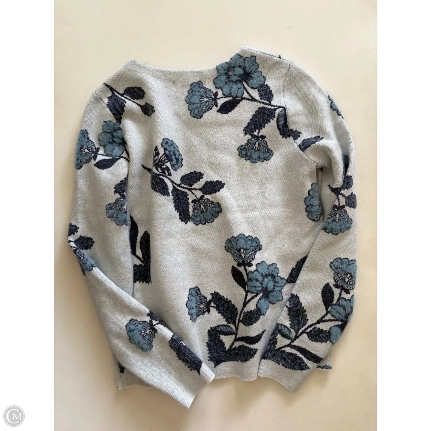 Sweater By Tahari In Blue, Size: M