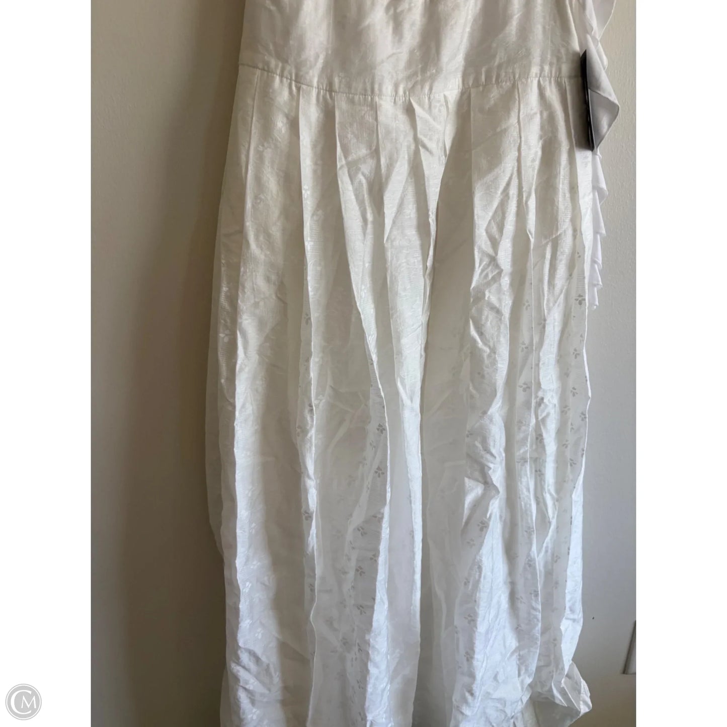 Dress Party Long By Gaze In White, Size: M