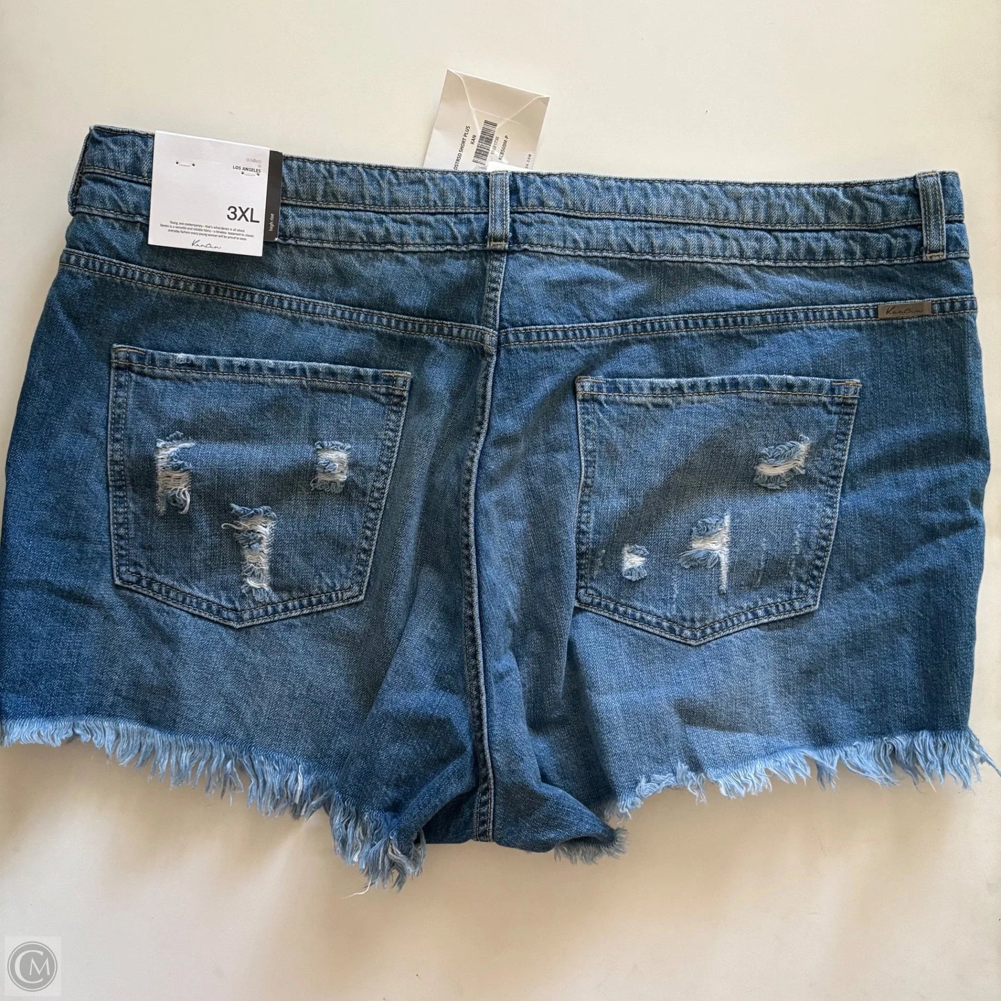 Shorts By Kancan In Blue, Size: 3x