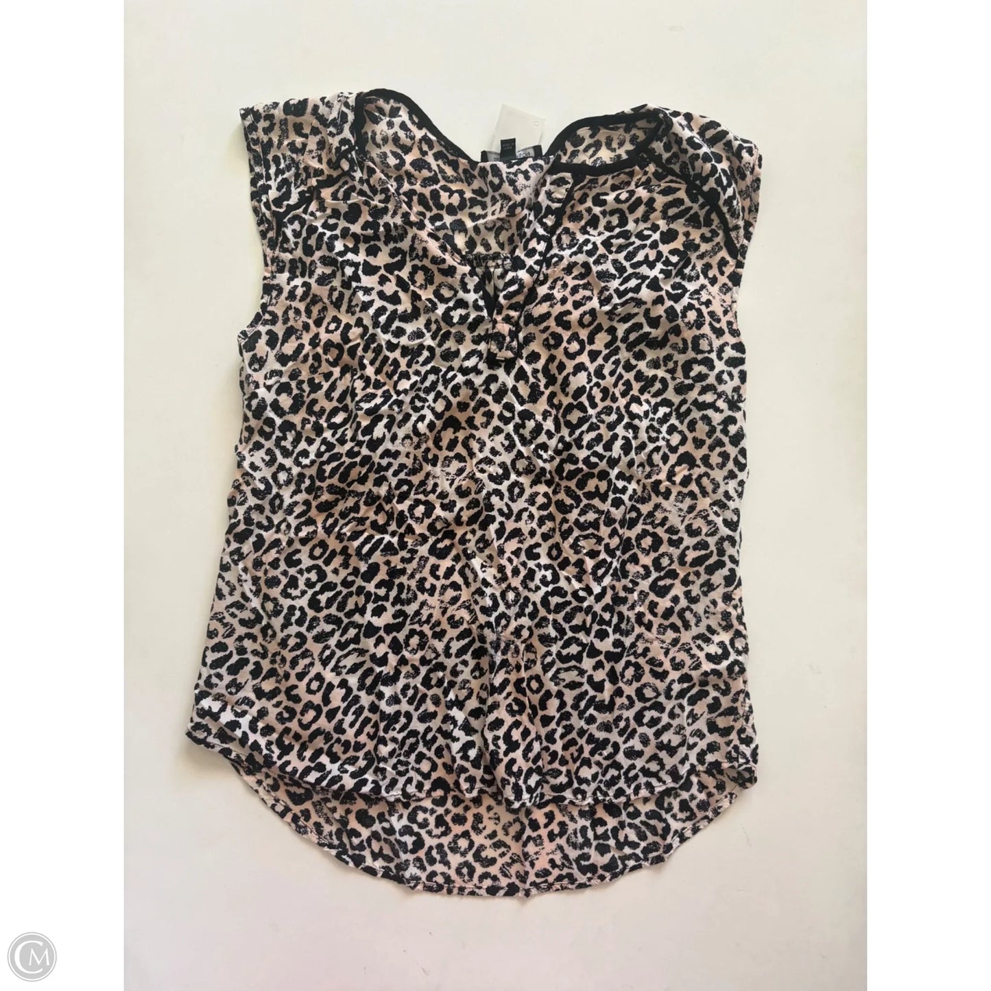 Top Sleeveless By Anne Carson In Animal Print, Size: S