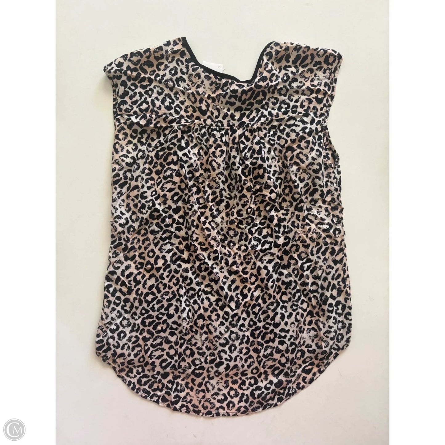 Top Sleeveless By Anne Carson In Animal Print, Size: S