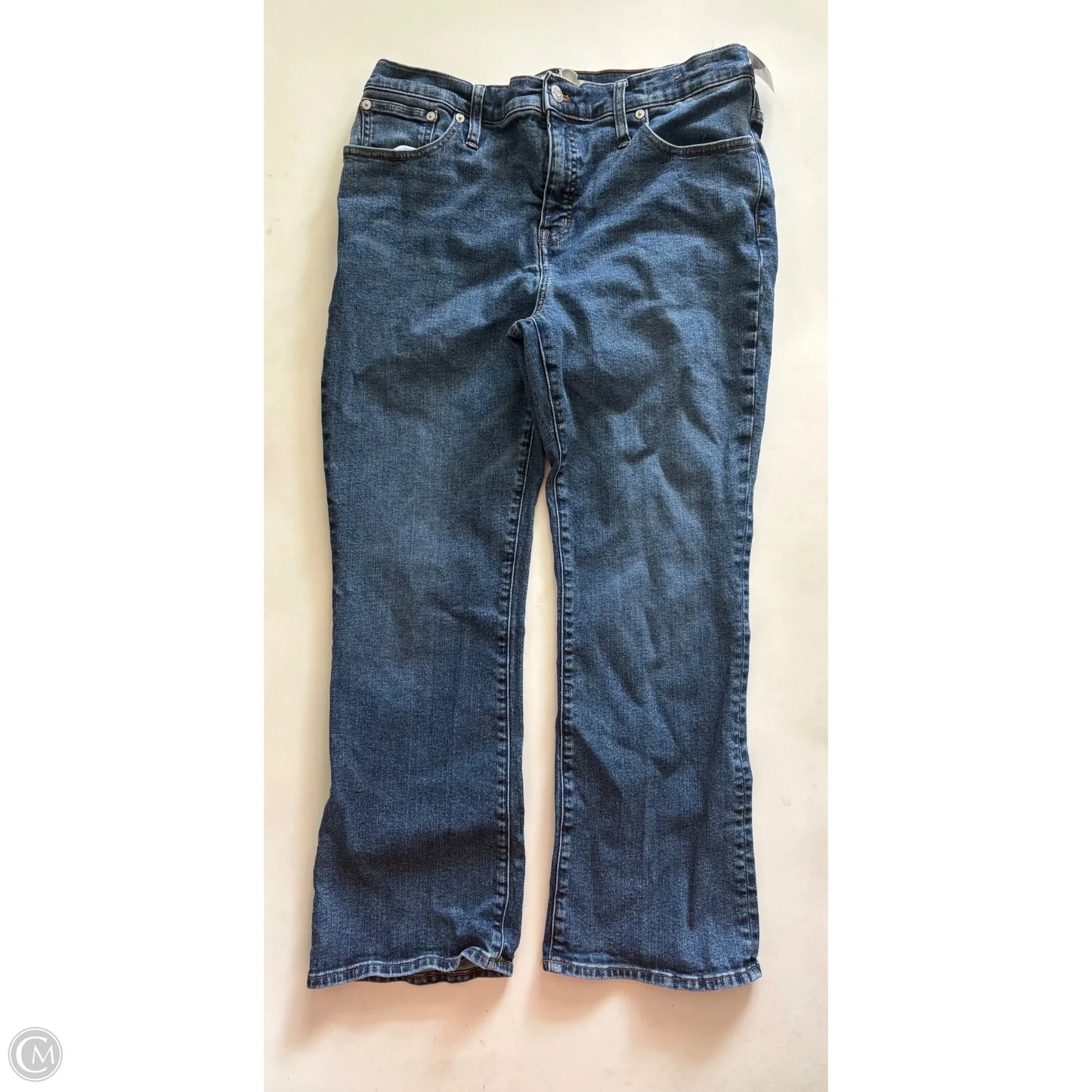Jeans Straight By Madewell In Blue, Size: 12