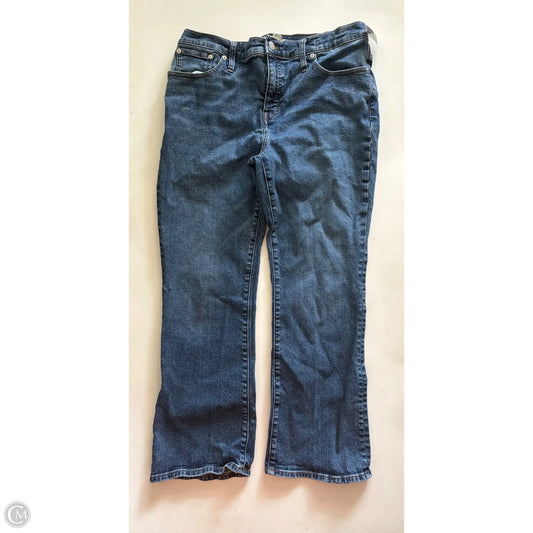 Jeans Straight By Madewell In Blue, Size: 12