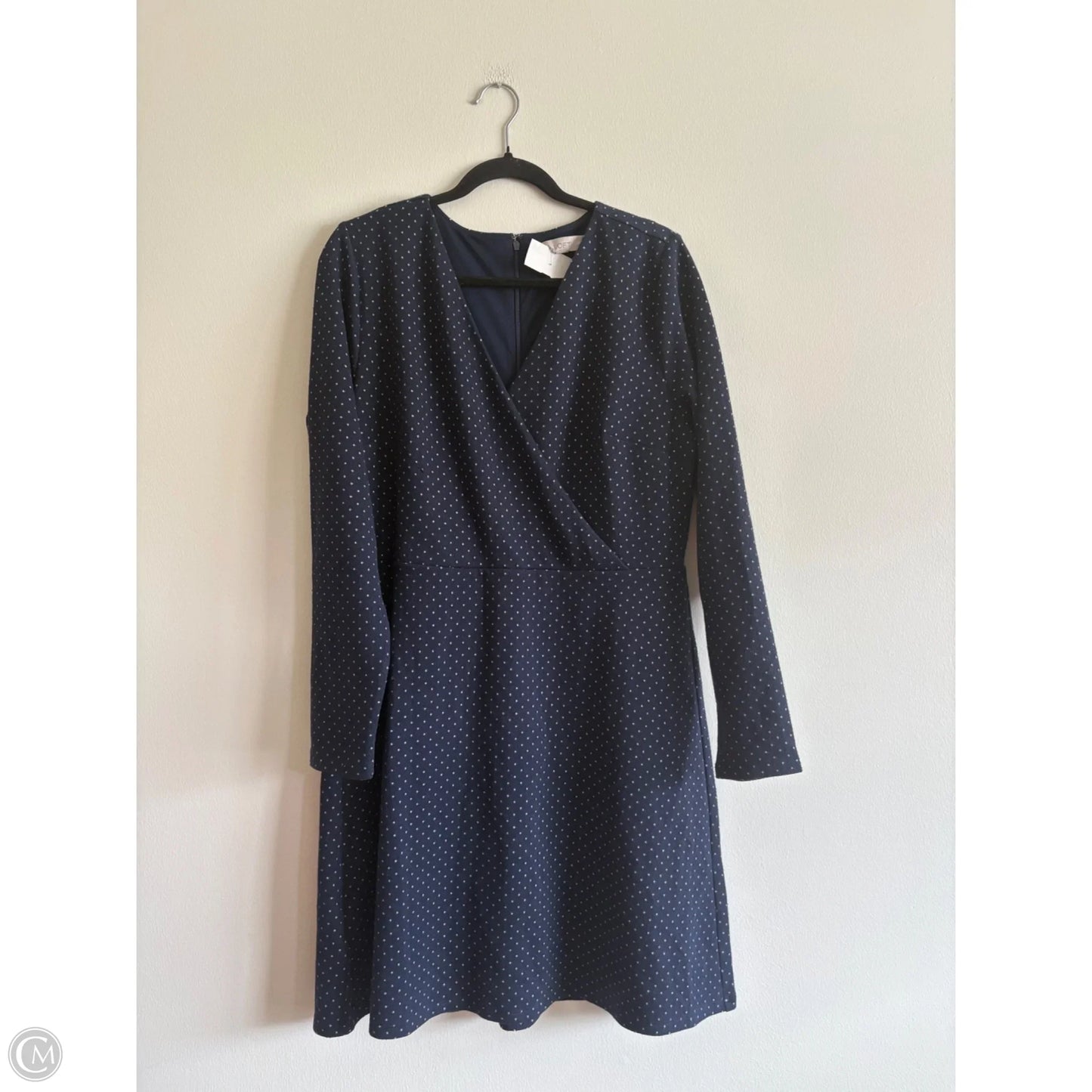 Dress Work By Loft In Navy, Size: 14