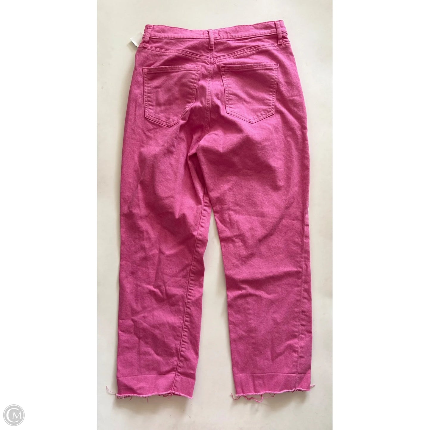 Jeans Straight By Express In Pink, Size: 8