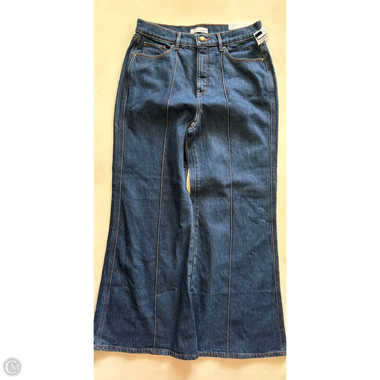 Jeans Flared By Loft In Blue, Size: 10p