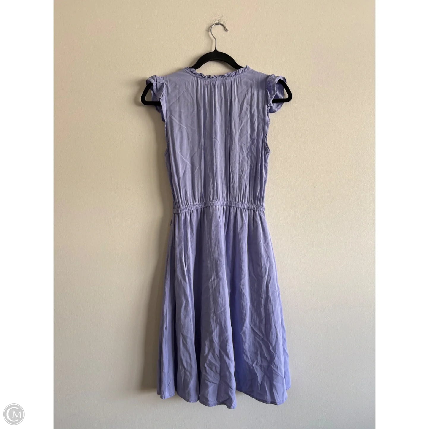 Dress Casual Midi By Old Navy In Purple, Size: Xs