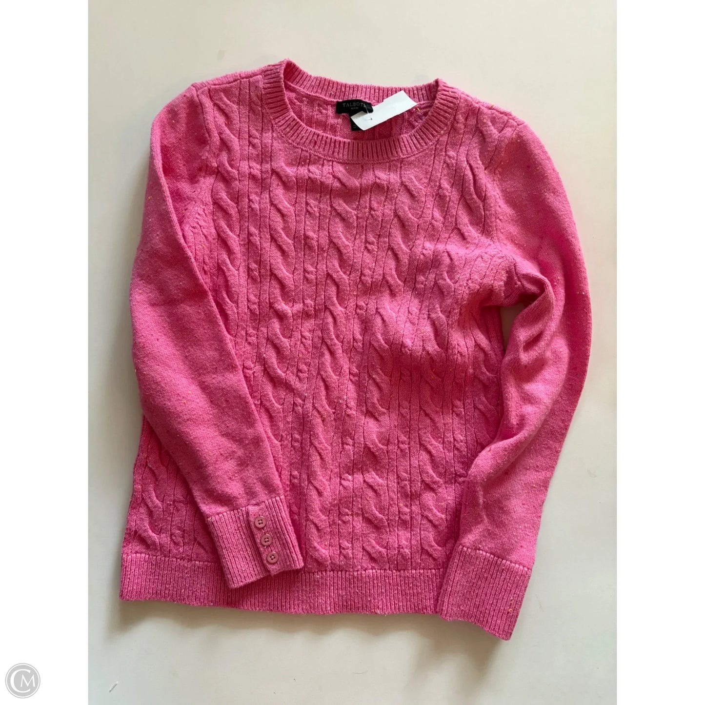 Sweater By Talbots In Pink, Size: Sp