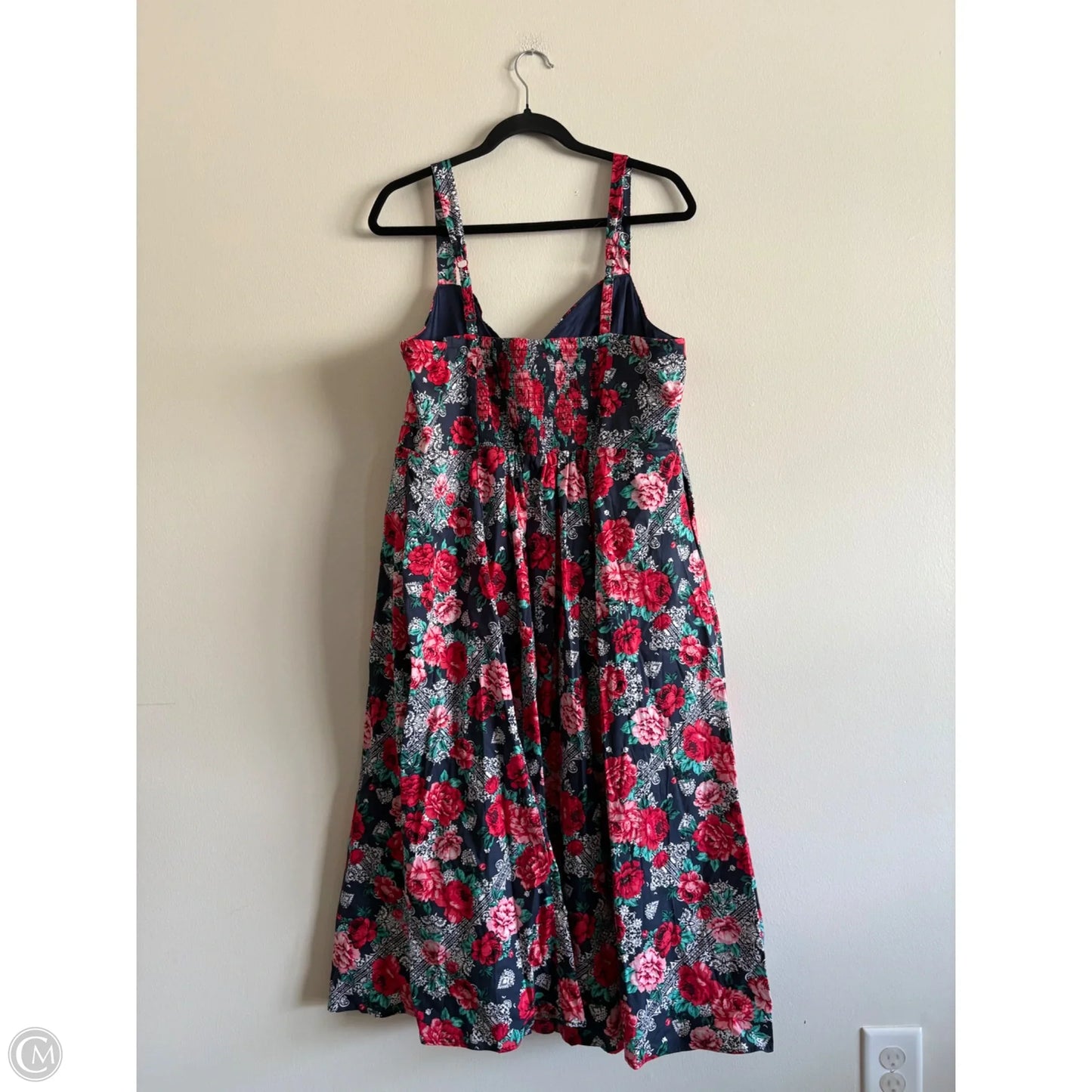 Dress Party Long By Torrid In Floral Print, Size: 2x