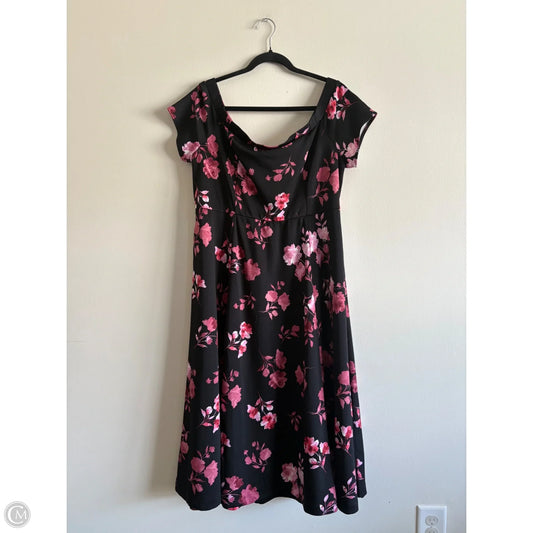 Dress Casual Maxi By Torrid In Black, Size: 18