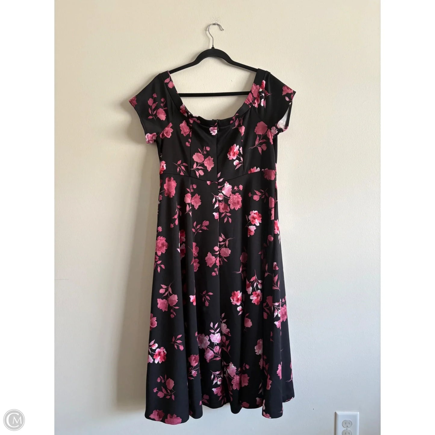 Dress Casual Maxi By Torrid In Black, Size: 18