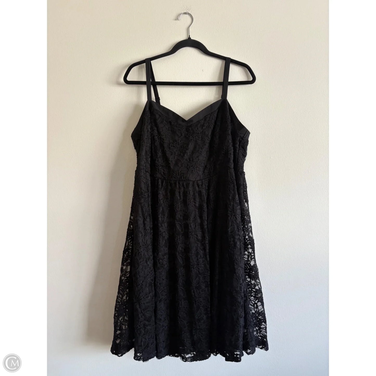 Dress Casual Midi By Torrid In Black, Size: 1x
