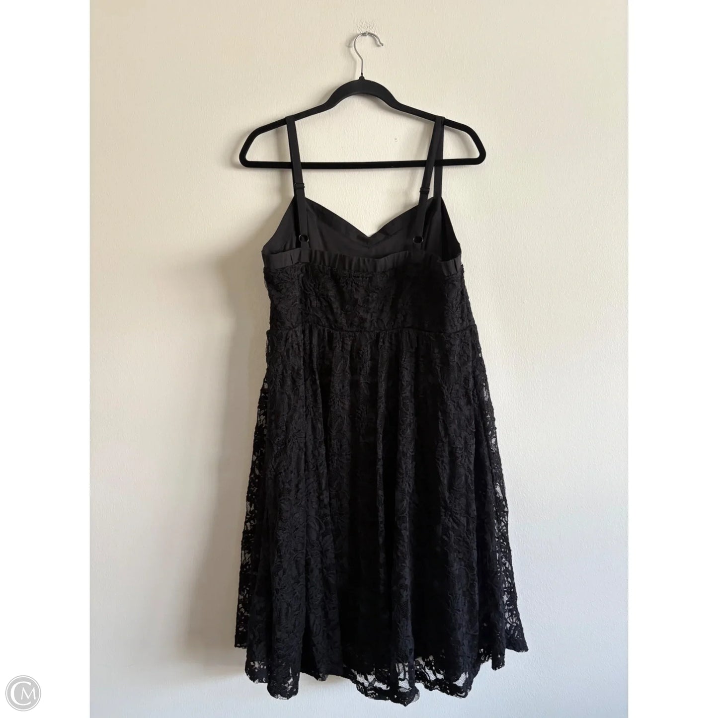Dress Casual Midi By Torrid In Black, Size: 1x