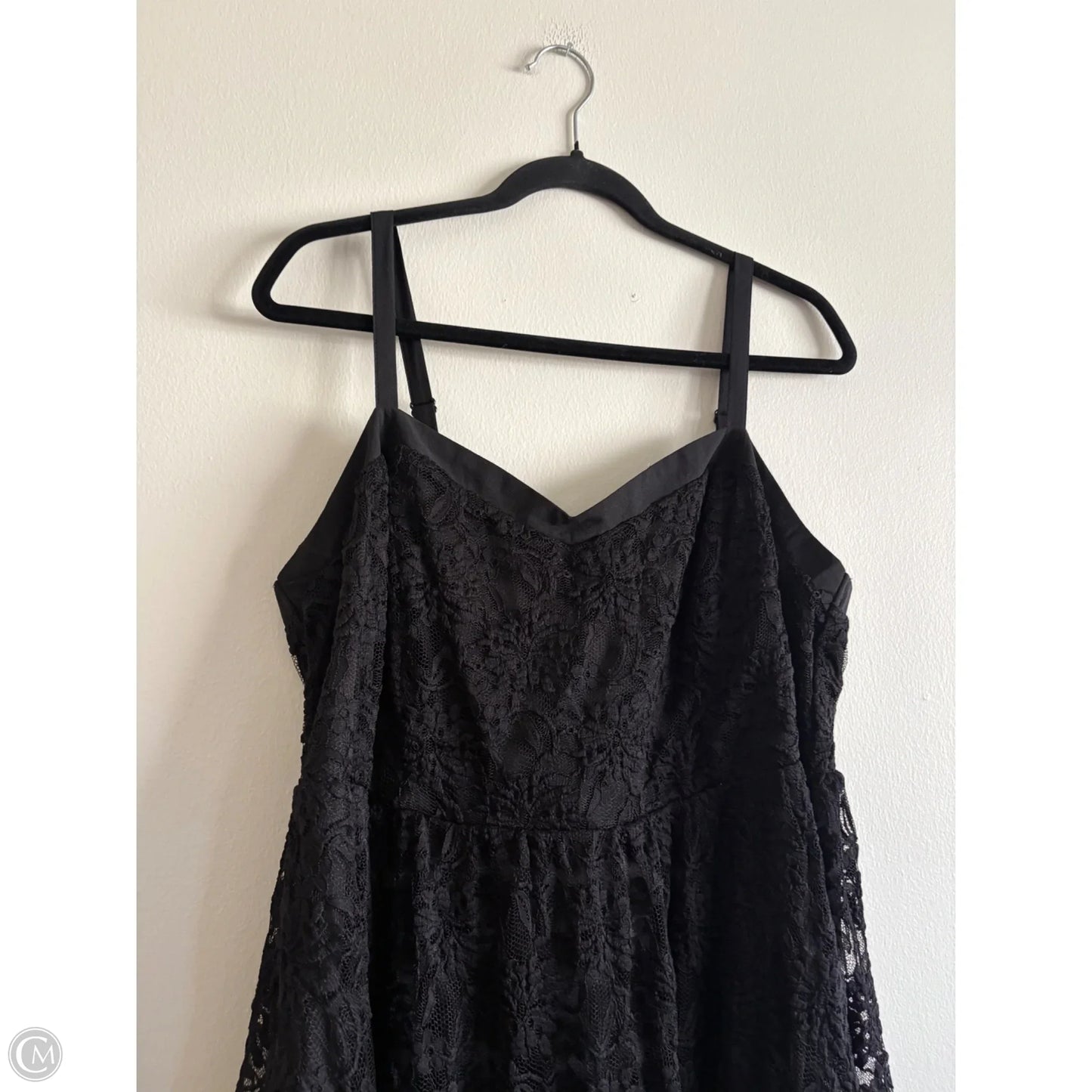 Dress Casual Midi By Torrid In Black, Size: 1x