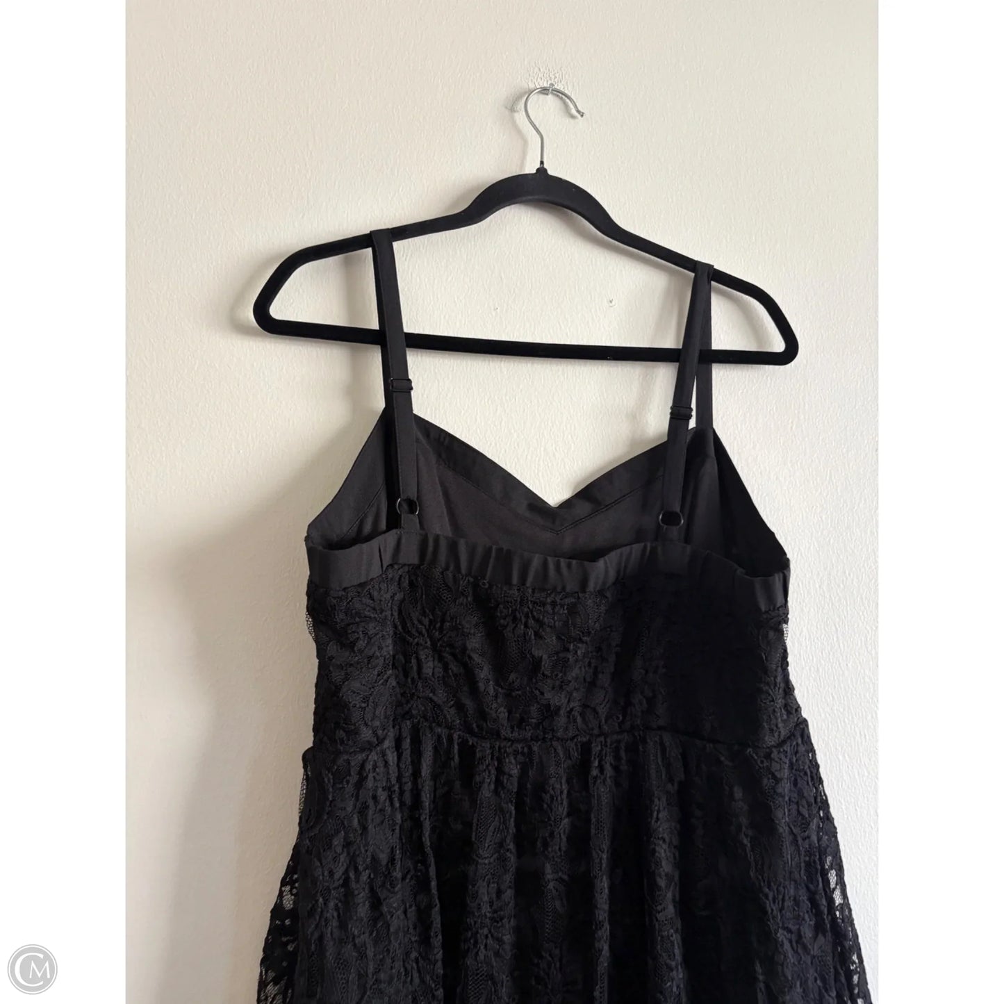 Dress Casual Midi By Torrid In Black, Size: 1x