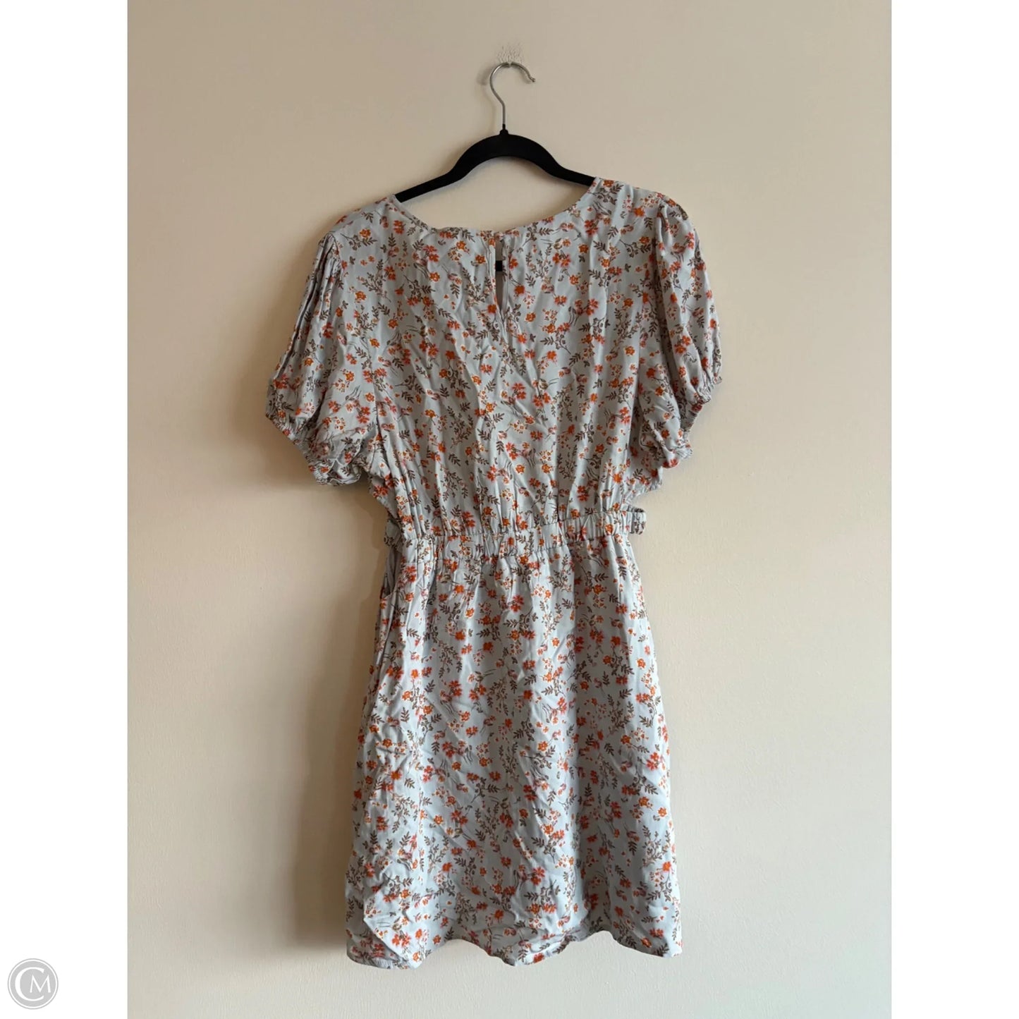Dress Casual Midi By Promesa In Floral Print, Size: L