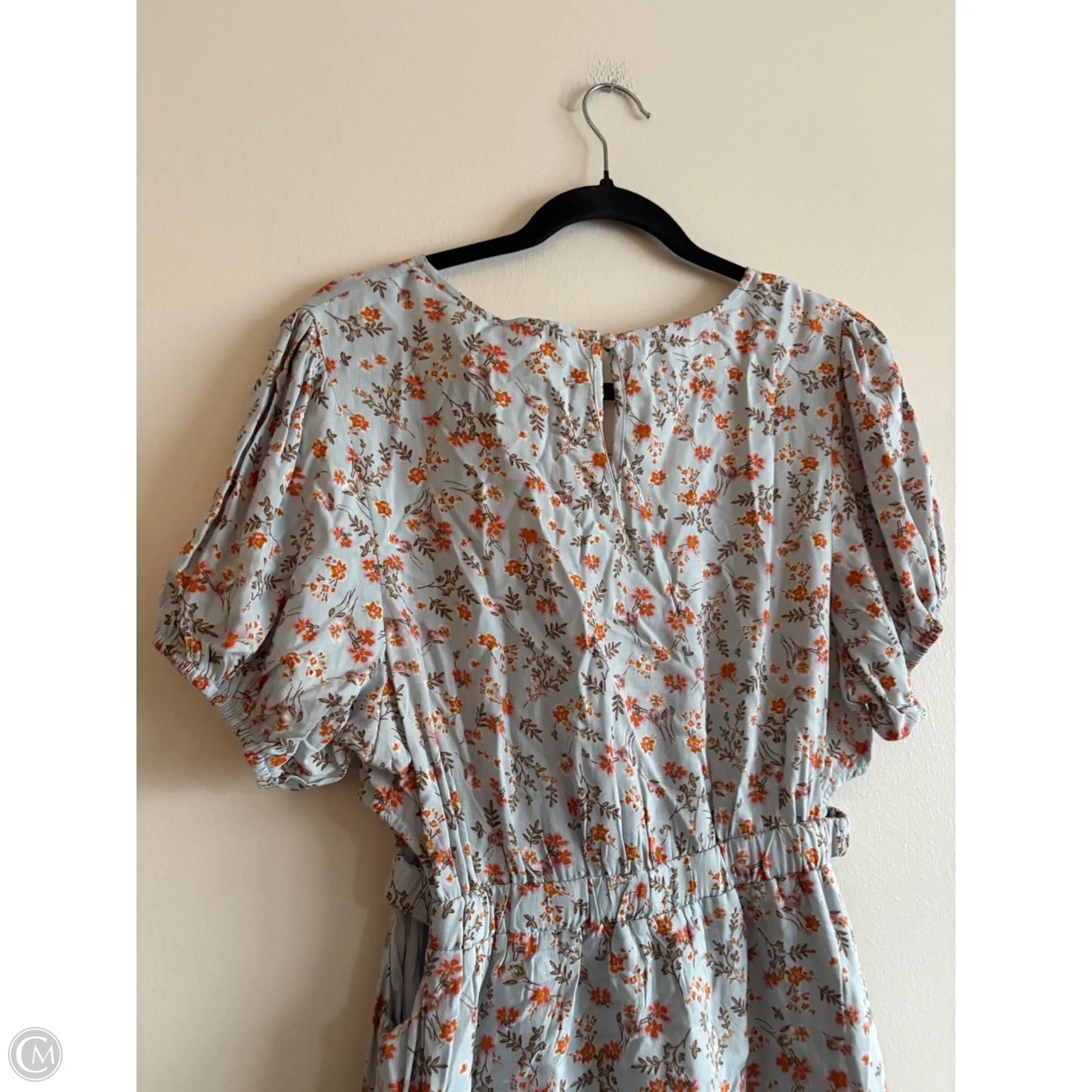 Dress Casual Midi By Promesa In Floral Print, Size: L