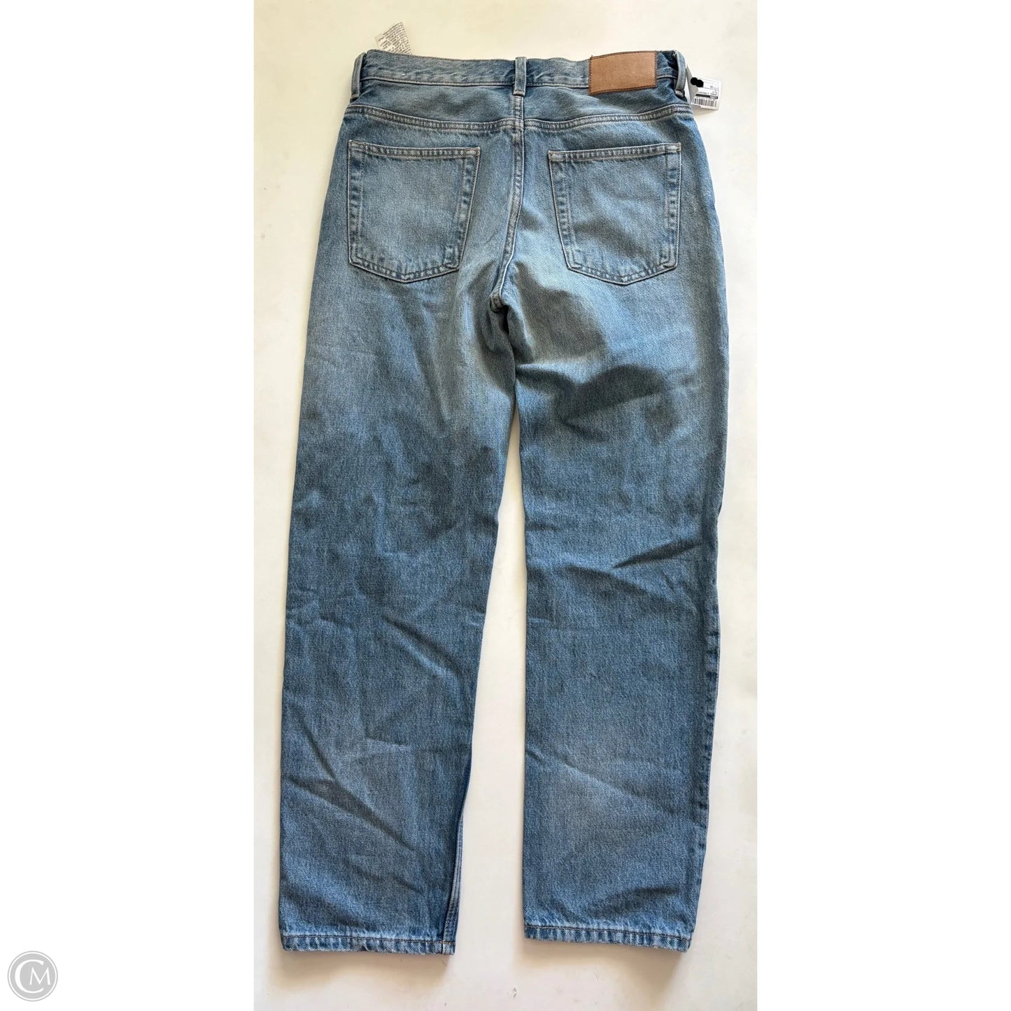Jeans Straight By Zara In Blue, Size: 10