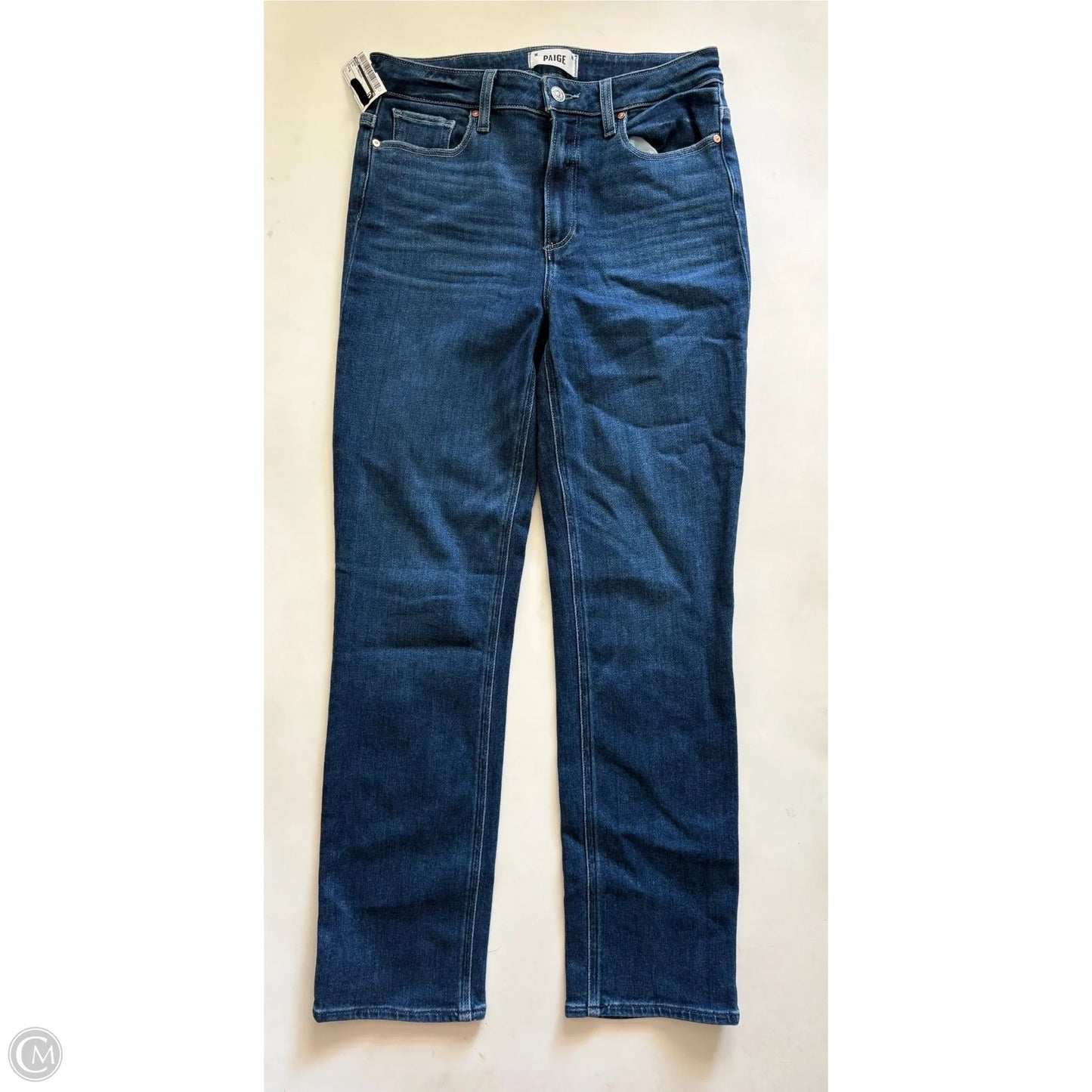 Jeans Straight By Paige In Blue, Size: 6
