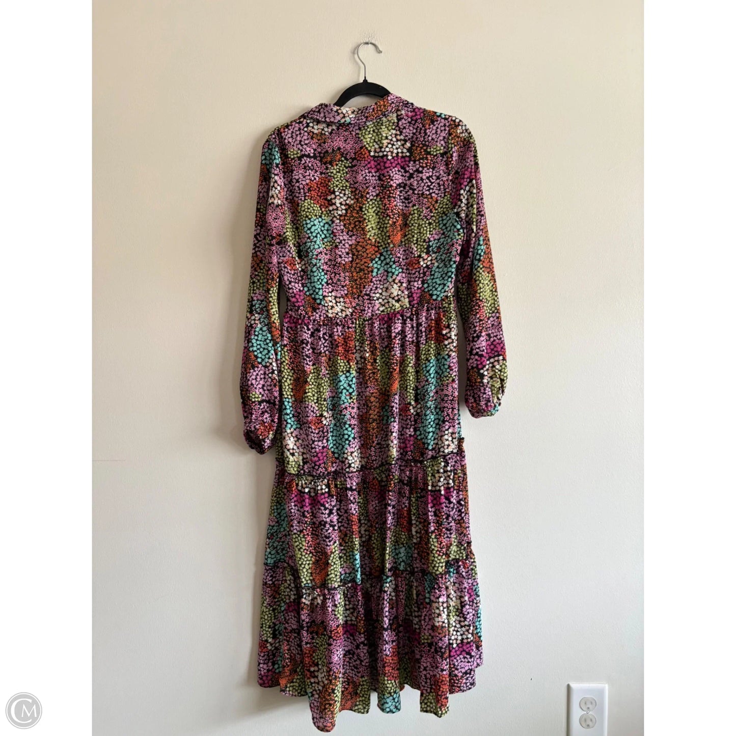 Dress Casual Maxi By Karlie In Floral Print, Size: M