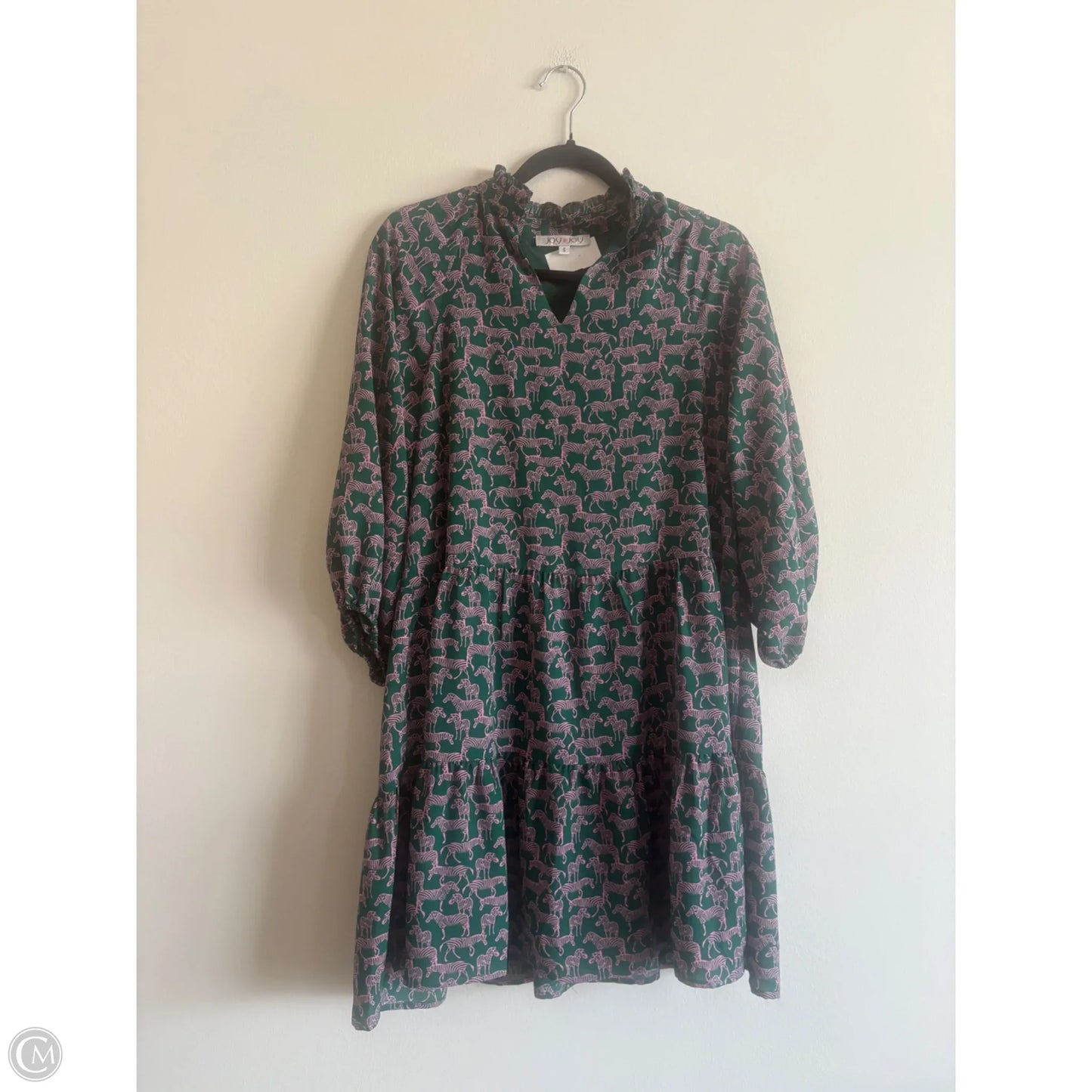 Dress Casual Midi By Joy Joy In Animal Print, Size: S