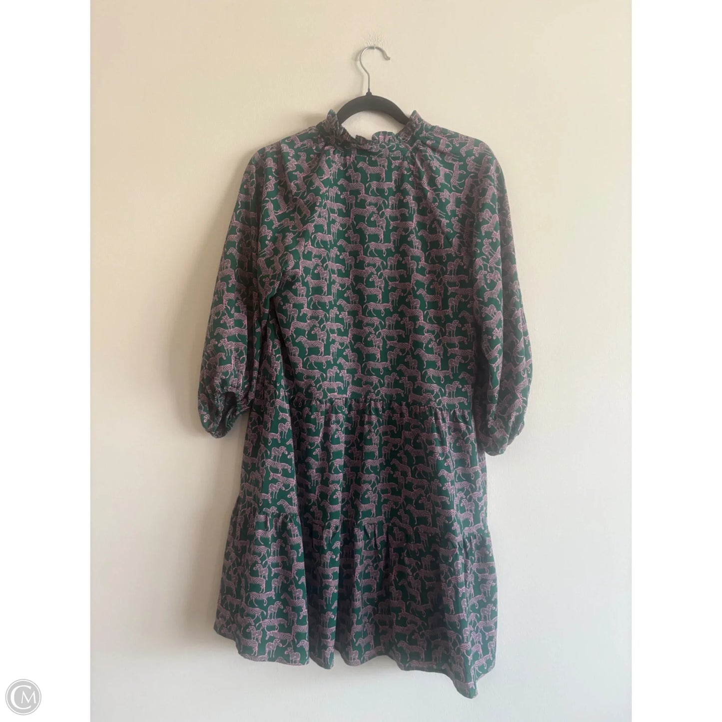 Dress Casual Midi By Joy Joy In Animal Print, Size: S