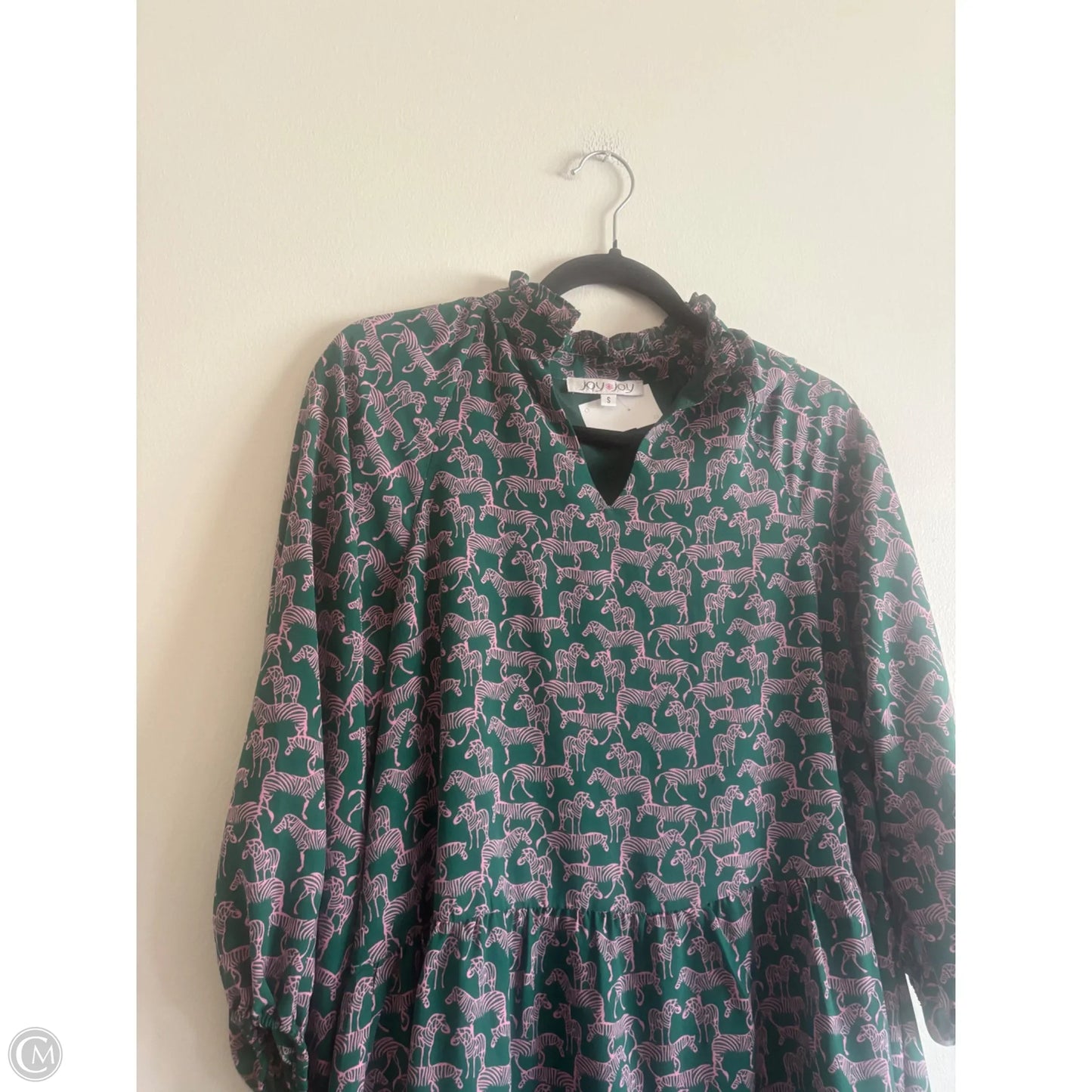 Dress Casual Midi By Joy Joy In Animal Print, Size: S