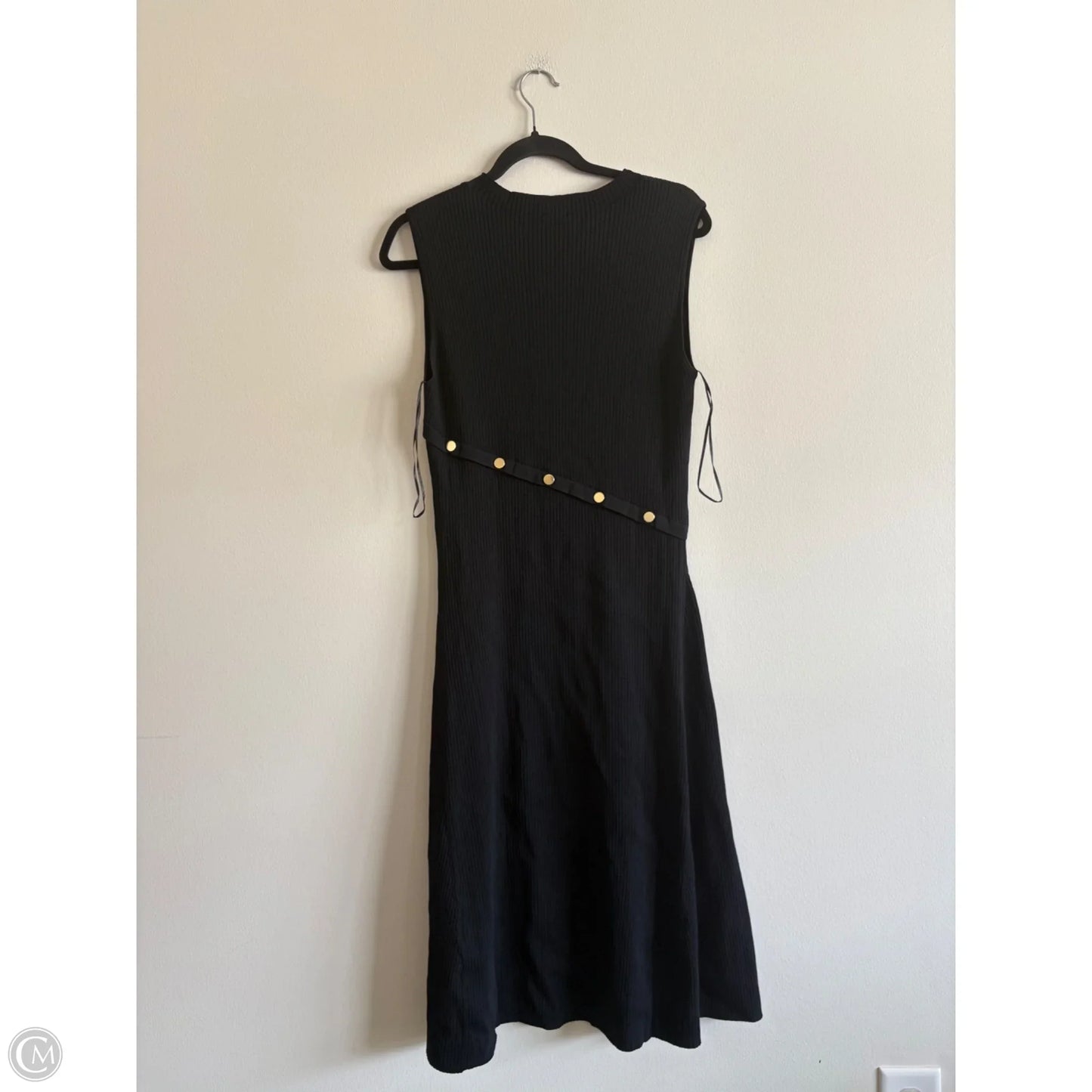 Dress Casual Maxi By Inc In Black, Size: Xlp