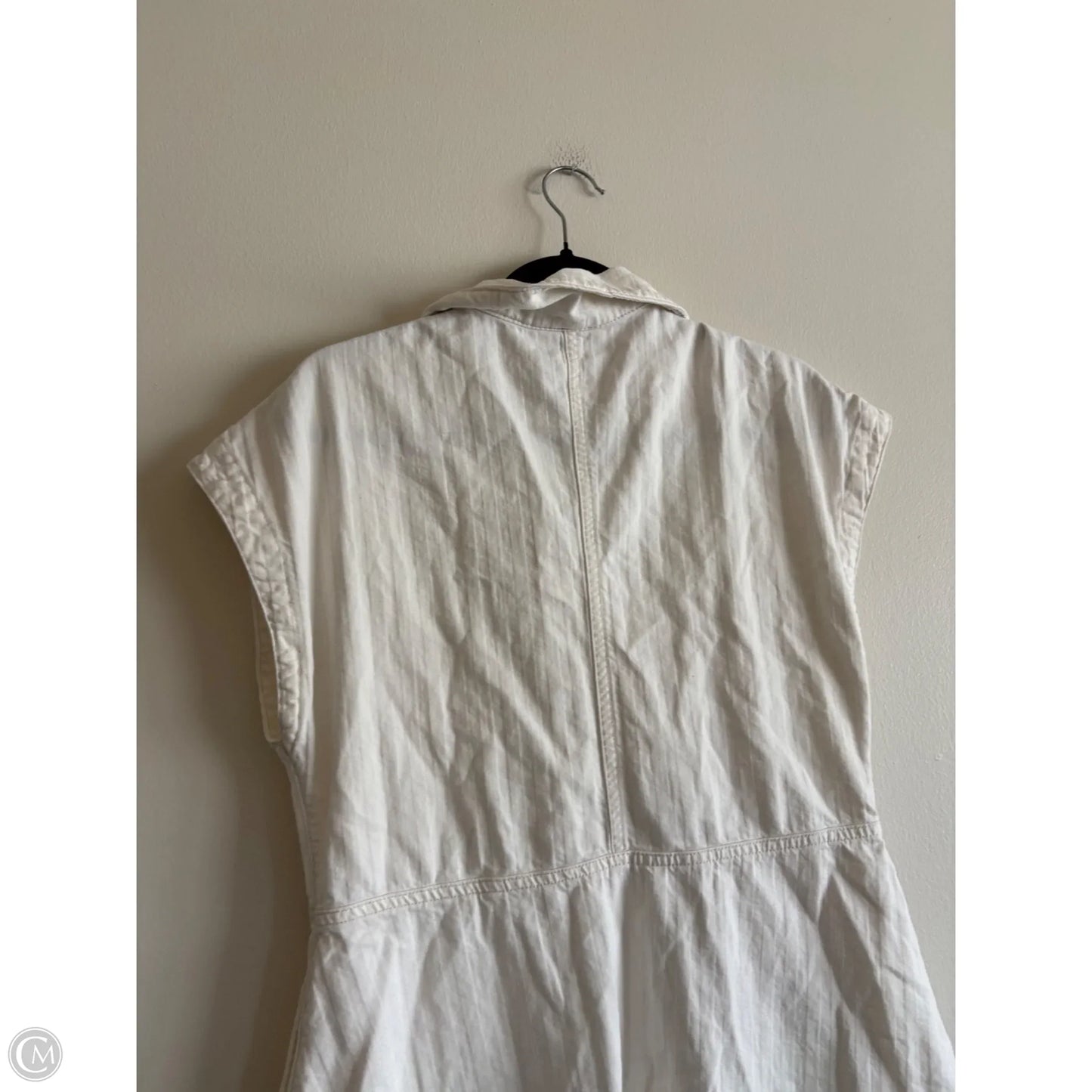 Dress Casual Midi By Universal Thread In Cream, Size: S