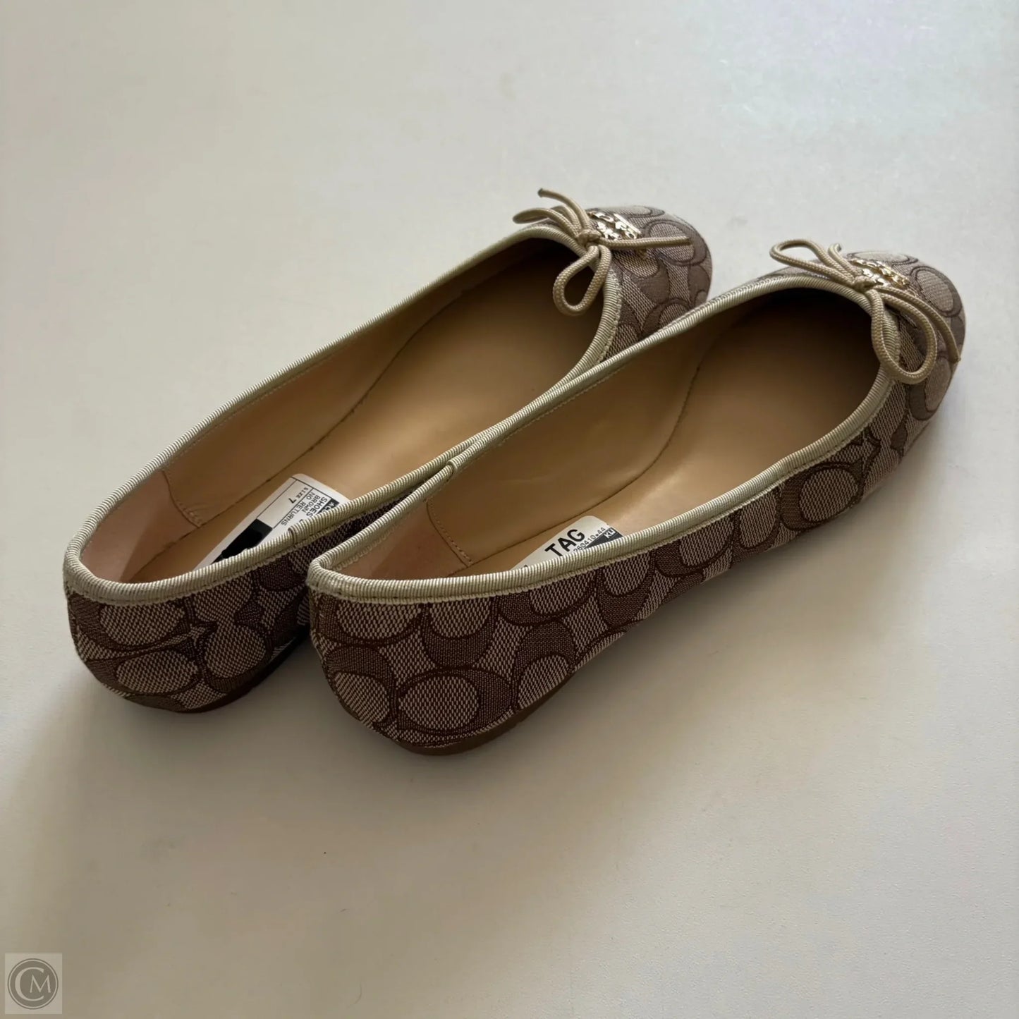 Shoes Designer By Coach In Brown, Size: 7