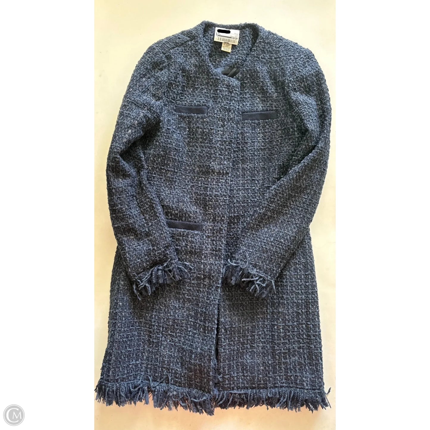 Coat Other By Vertigo In Blue, Size: M