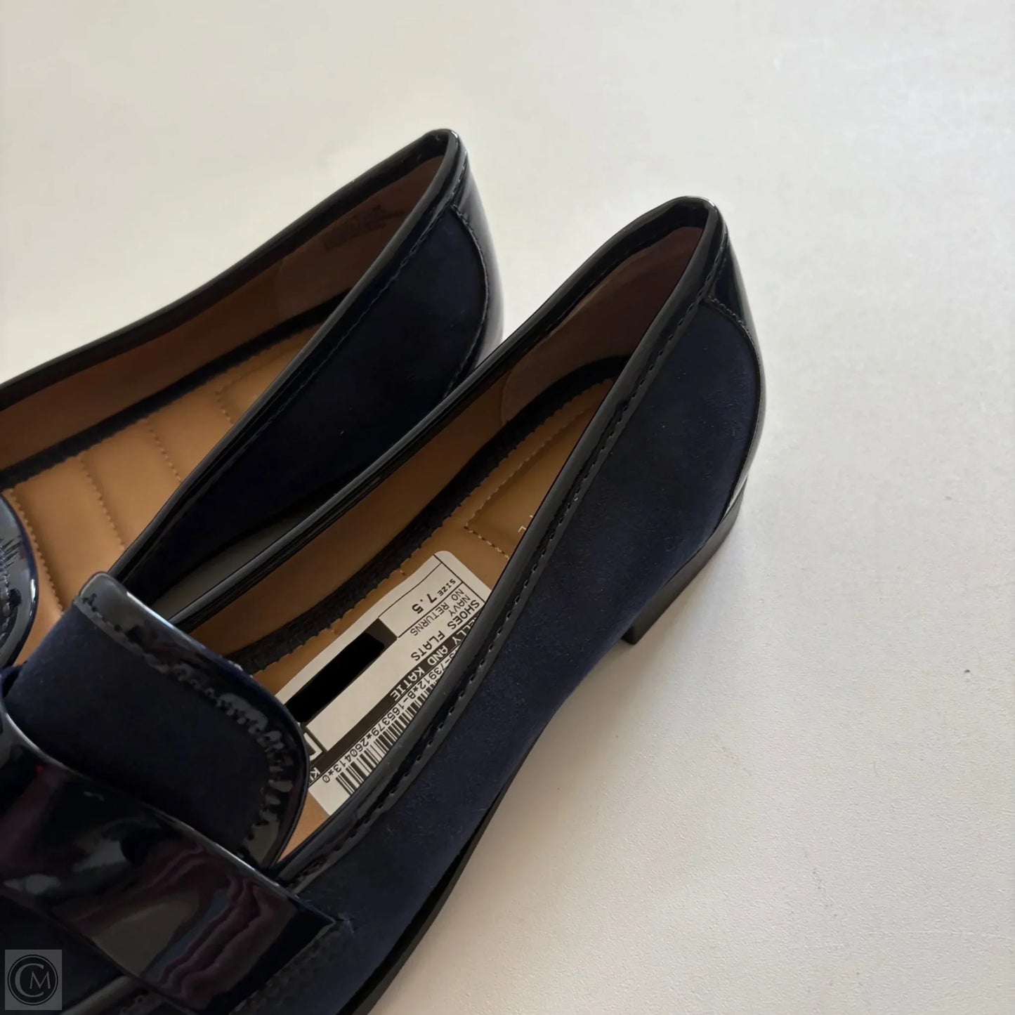 Shoes Flats By Kelly And Katie In Navy, Size: 7.5