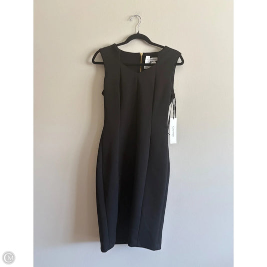 Dress Work By Calvin Klein In Black, Size: 6