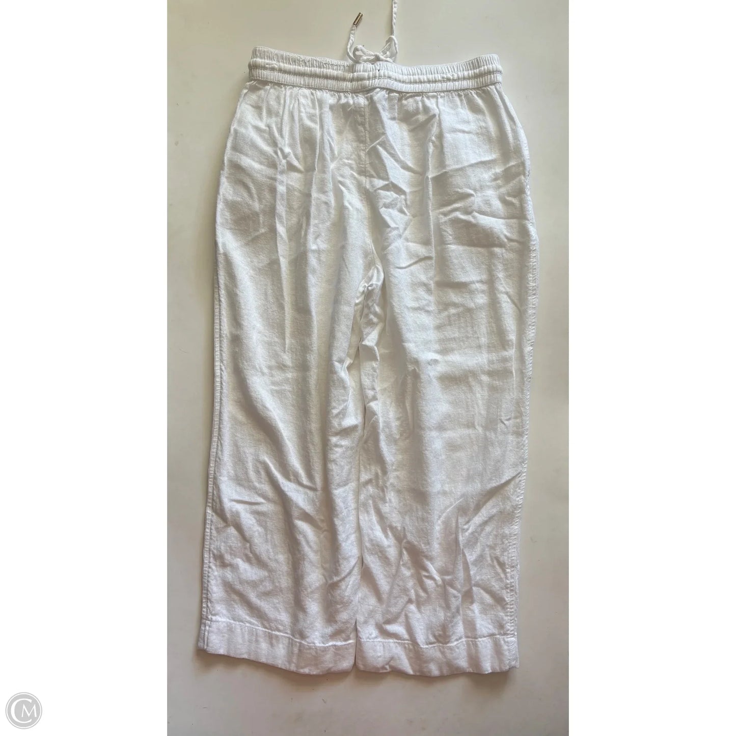 Pants Linen By Nautica In White, Size: M