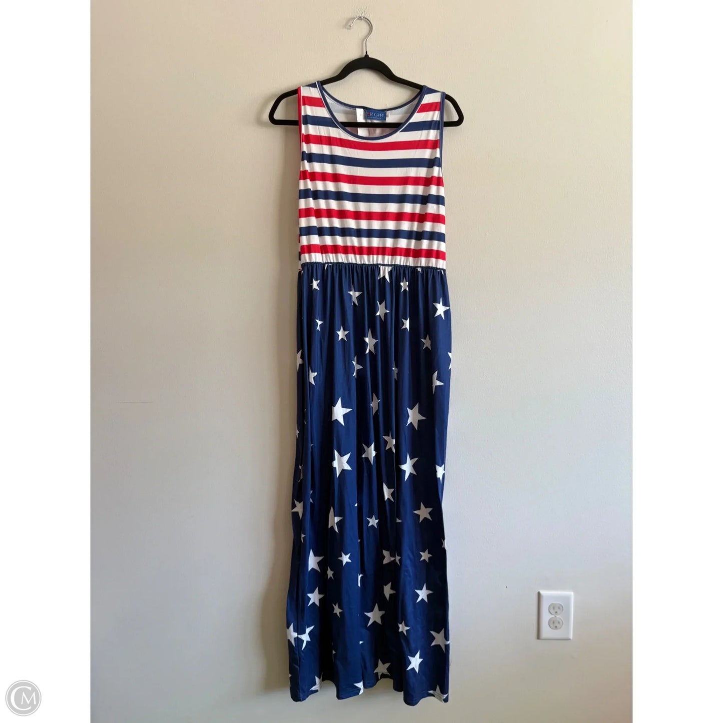 Dress Casual Maxi By For Girla In Navy, Size: Xlarge
