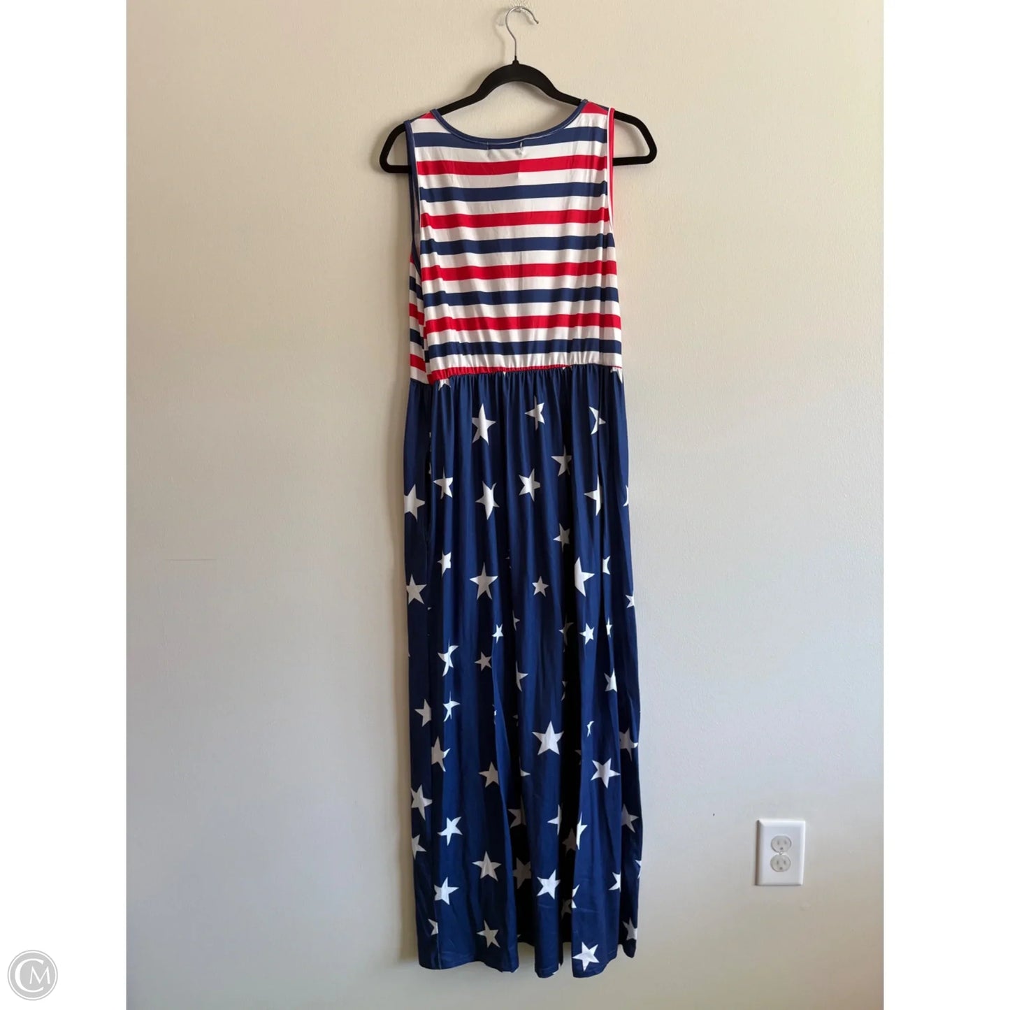 Dress Casual Maxi By For Girla In Navy, Size: Xlarge