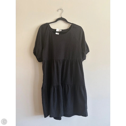 Dress Casual Midi By J. Crew In Black, Size: L