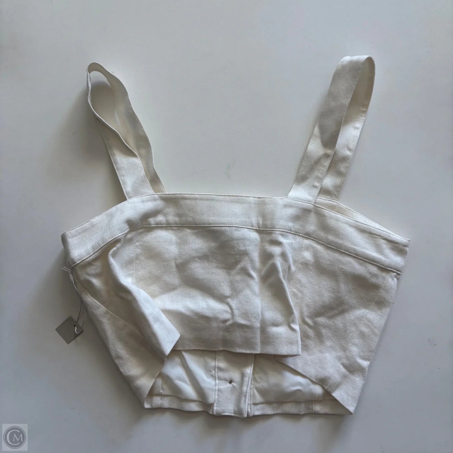 Tank Top By Worthington In Cream, Size: M