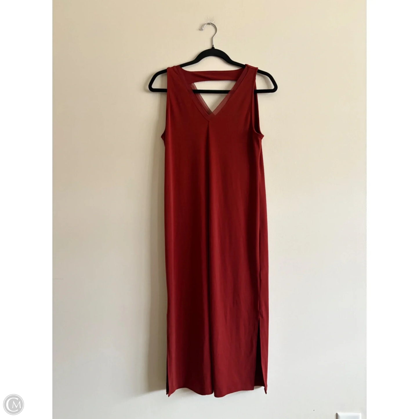 Dress Casual Maxi By Banana Republic In Brown, Size: S
