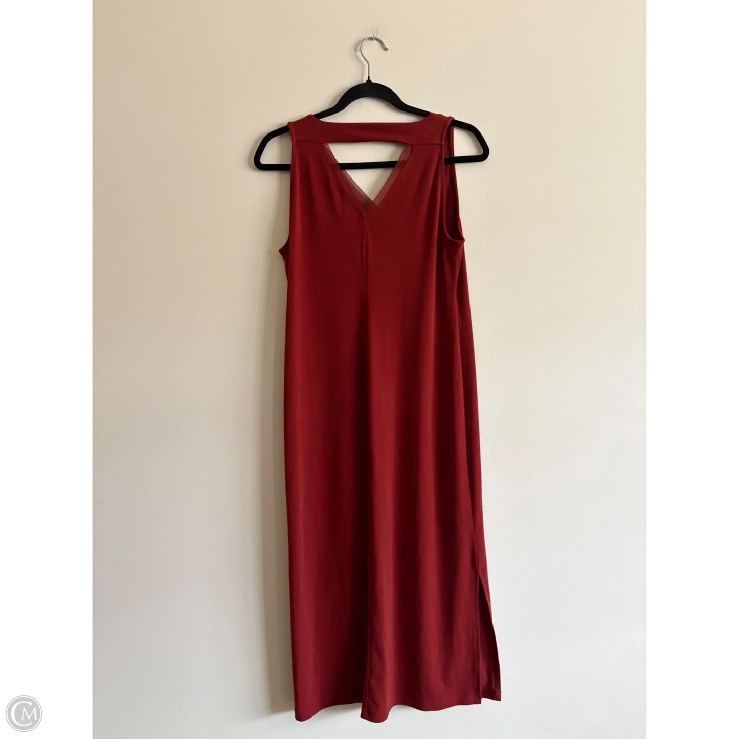 Dress Casual Maxi By Banana Republic In Brown, Size: S