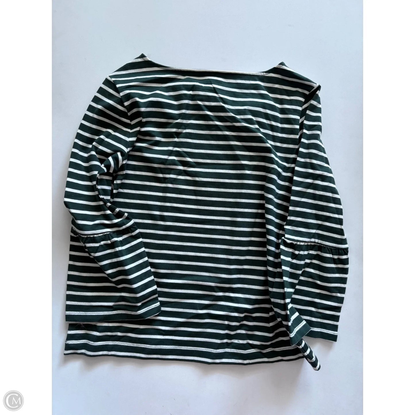 Top Long Sleeve By Draper James In Green, Size: S