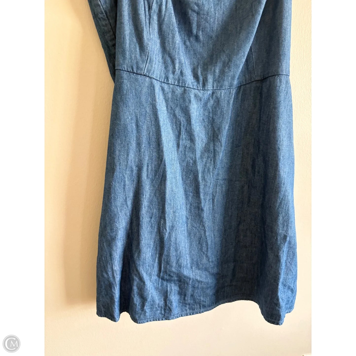Dress Casual Midi By Old Navy In Blue, Size: Xl
