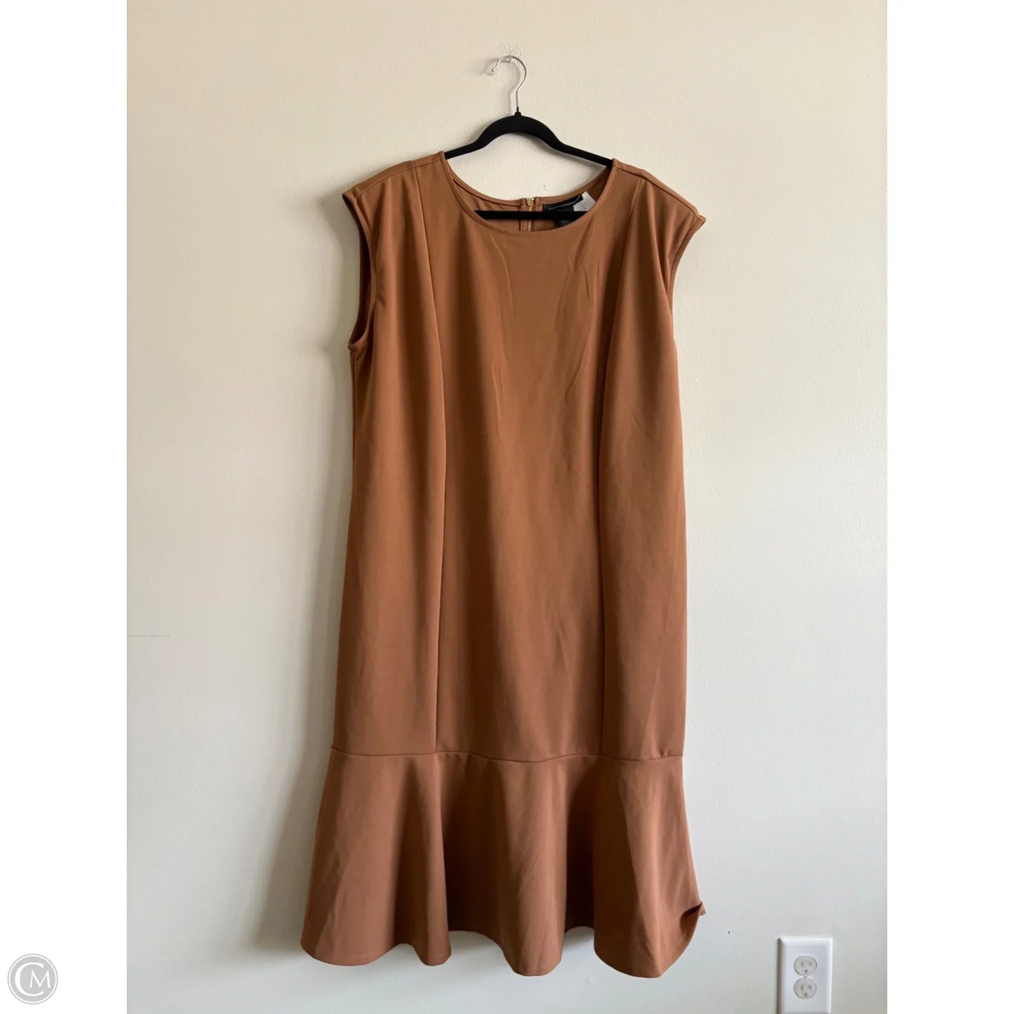 Dress Party Long By Ashley Stewart In Brown, Size: 22