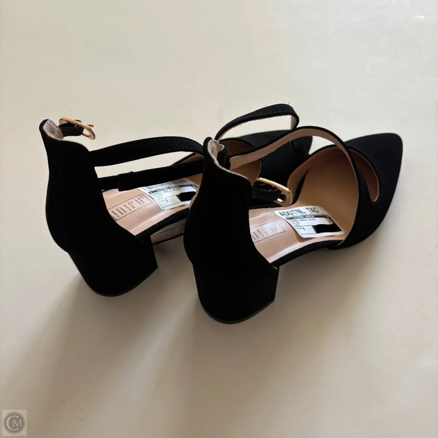 Shoes Heels Block By Clothes Mentor In Black, Size: 5
