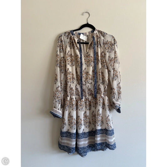 Dress Casual Midi By Lucky Brand In Floral Print, Size: S