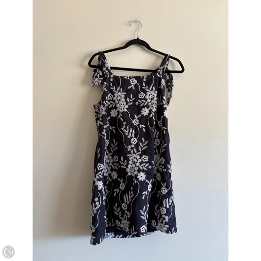 Dress Casual Midi By Loft In Navy, Size: 8