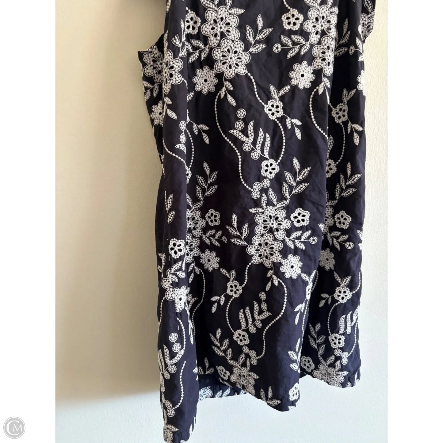 Dress Casual Midi By Loft In Navy, Size: 8