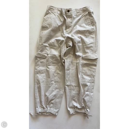 Jeans Straight By Old Navy In Cream, Size: L